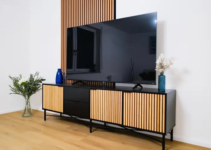 Apartment Modern Parking Wifi 6 Pax Landshut
